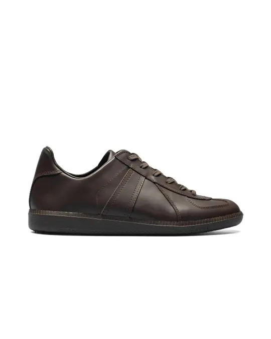 KAPTAIN SUNSHINE Reproduction of Found Unlined KS Trainer Brown VGT