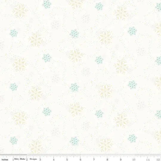Cream Snowflakes from In From the Cold