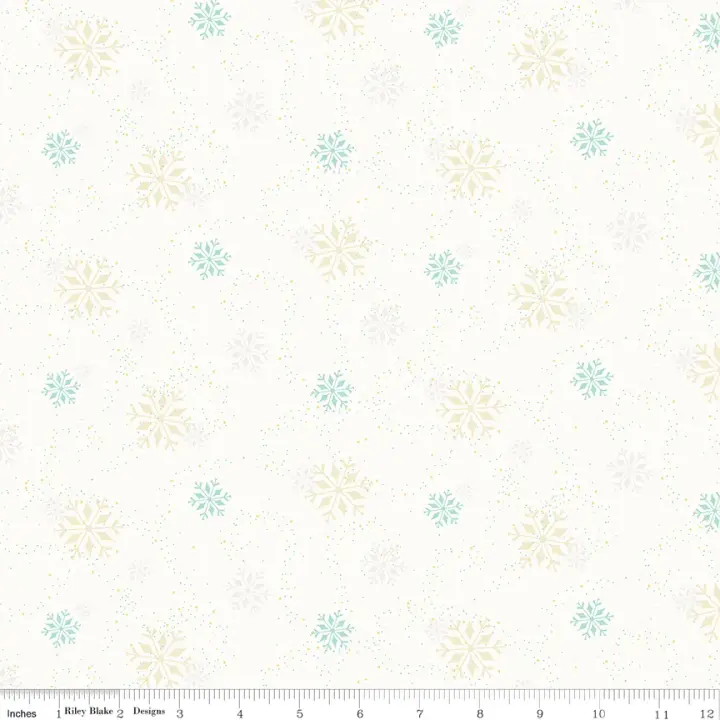 Cream Snowflakes from In From the Cold
