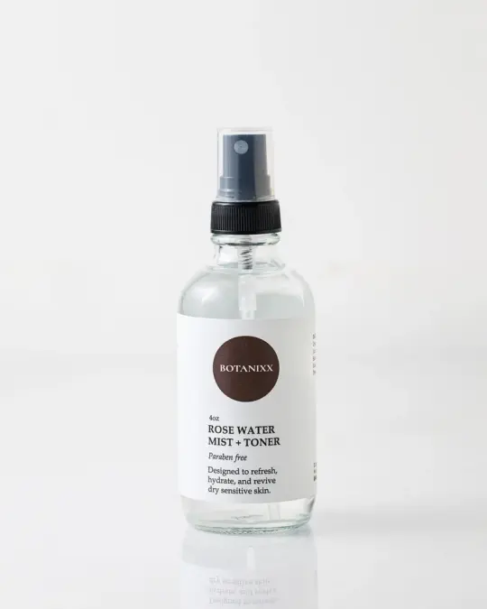 Rose Water Botanical Mist | Face + Hair Hydration