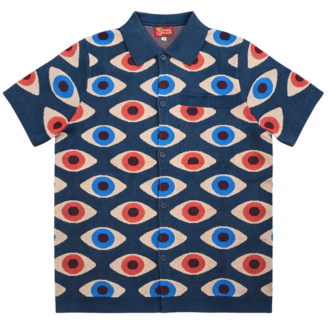 Bauhaus Eyeball Button Up