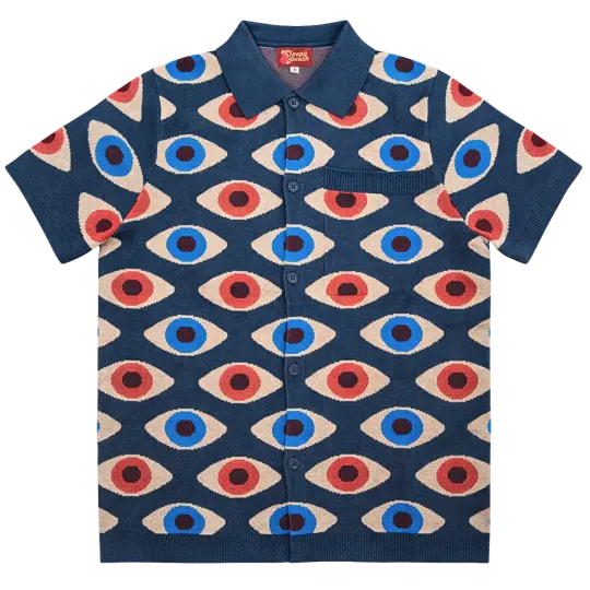 Bauhaus Eyeball Button Up