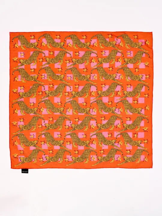 Cheetah Pink Bandana