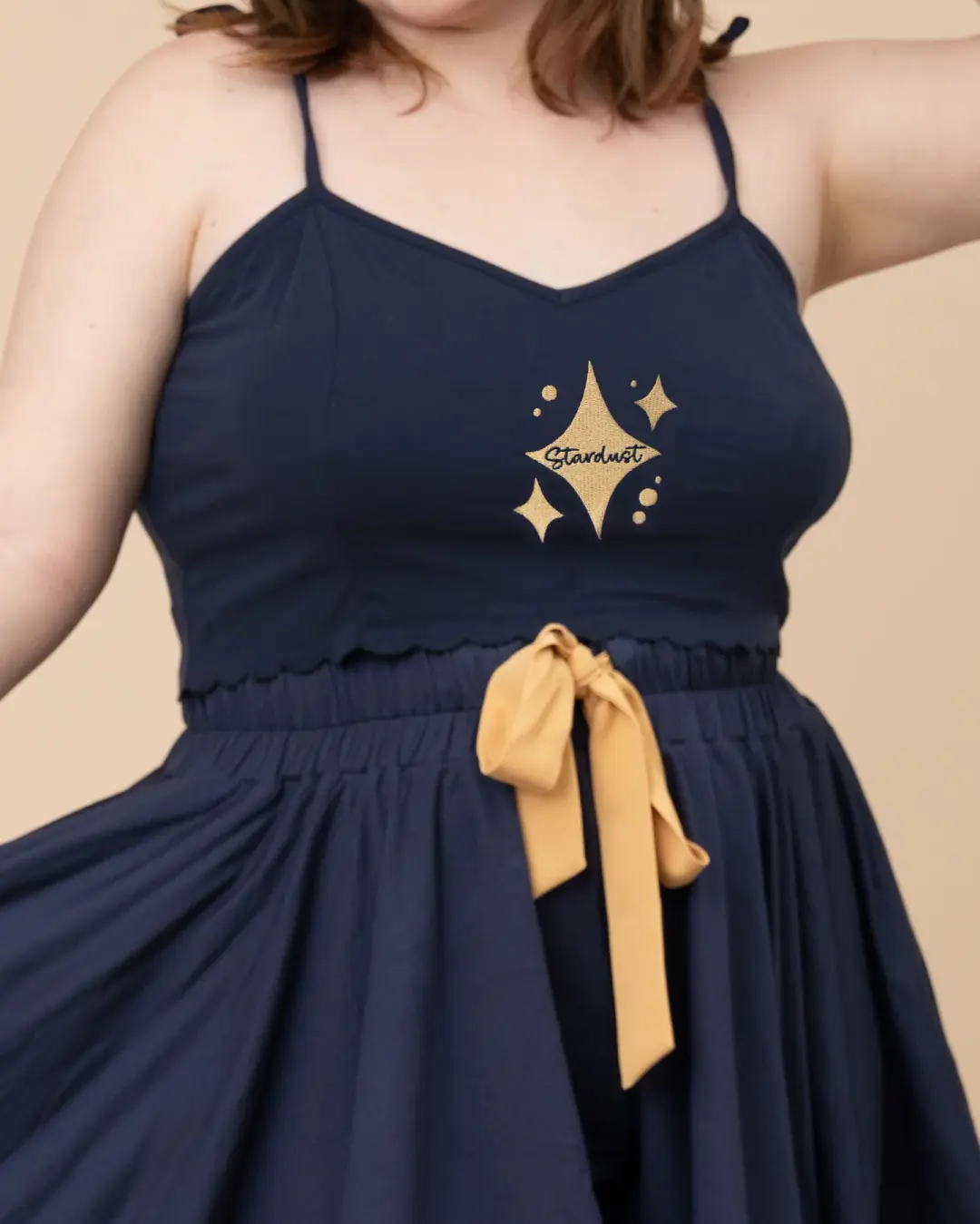 Stardust Pajama Crop Top