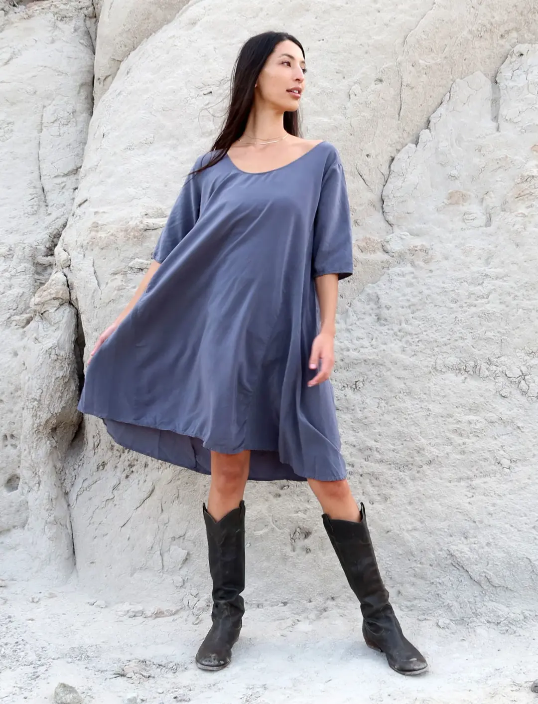Silk Everyday Wanderer Short Dress