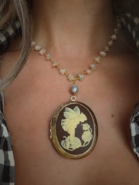 The Fairy’s Keepsake | Moonstone Perfume Locket