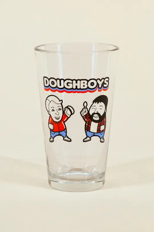 Doughboys: Logo Pint Glass