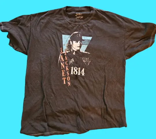 Vintage Janet Jackson 1814 t-shirt size XL