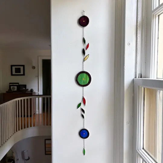 Halfling Village Suncatcher no.2