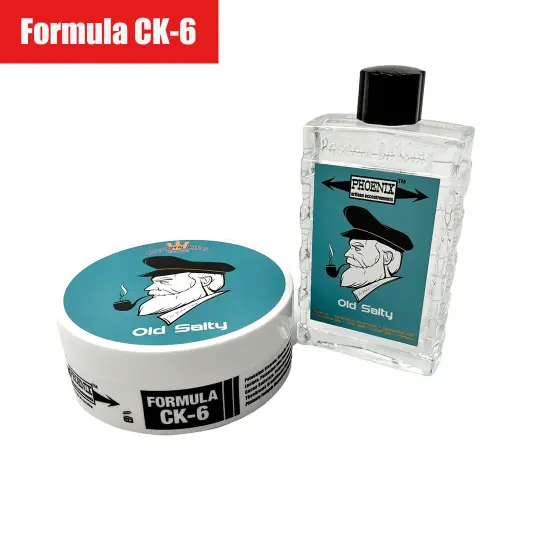 Old Salty Artisan Shave Soap & Aftershave/Cologne | Ultra Premium CK-6 Formula | 4oz