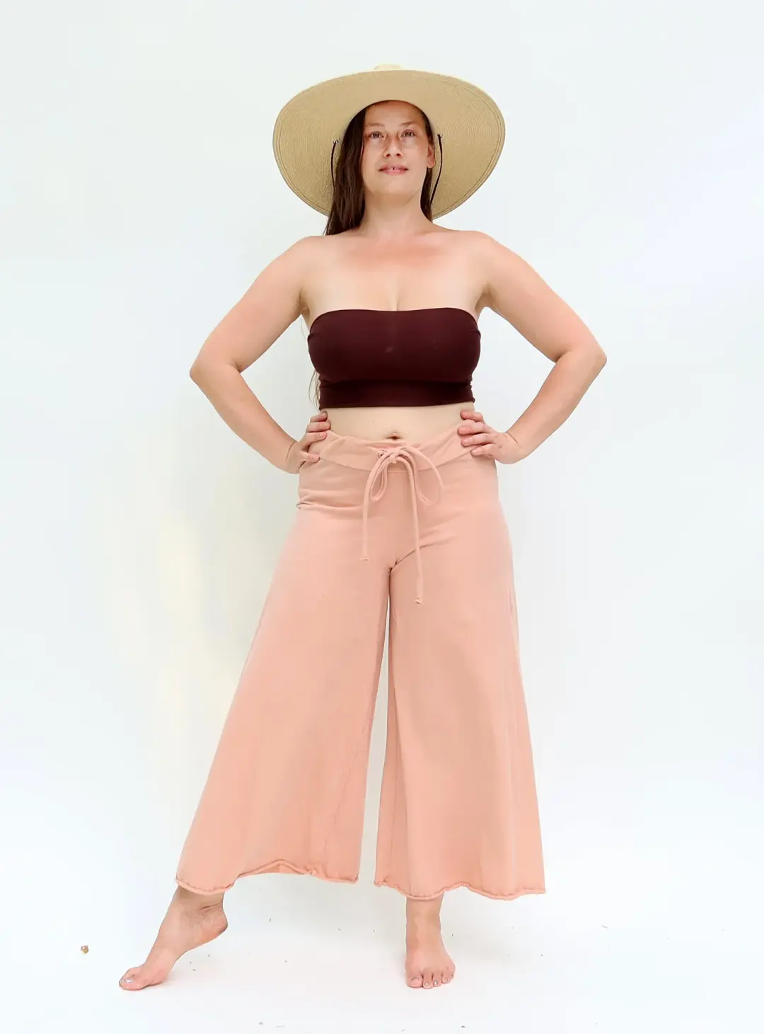 Drawstring Waist Wanderer Pedal Pusher