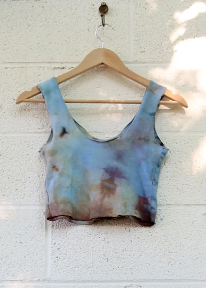 OOAK - Eos Bralette / XS / Med Hemp / Ice Dye (130)