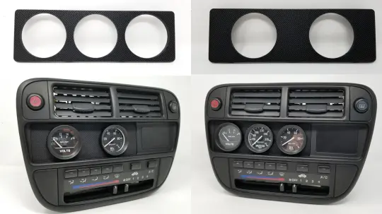96-99 Honda Civic EK (all) Radio Gauge Pod / Plate