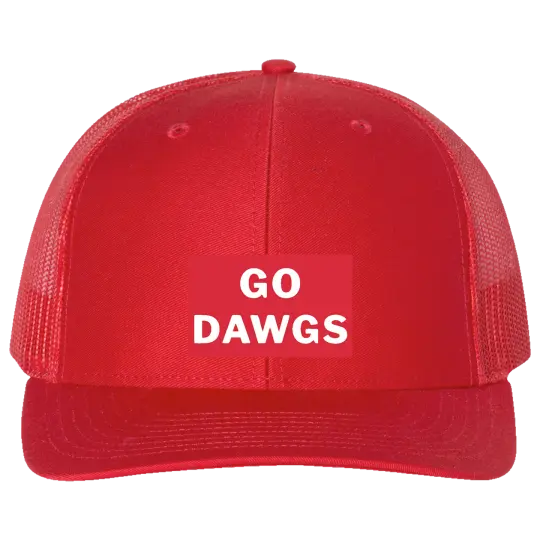 PLD Swim 112 Trucker Cap - Go Dawgs Patch