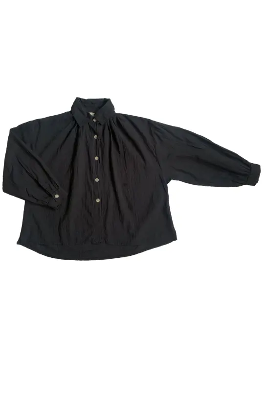 Poet Blouse Cropped