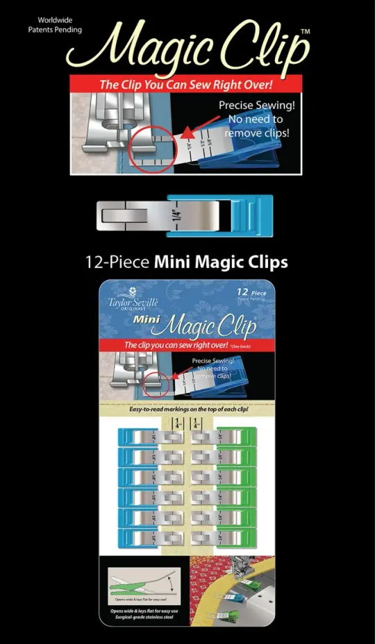 Mini Magic Clip 12PC