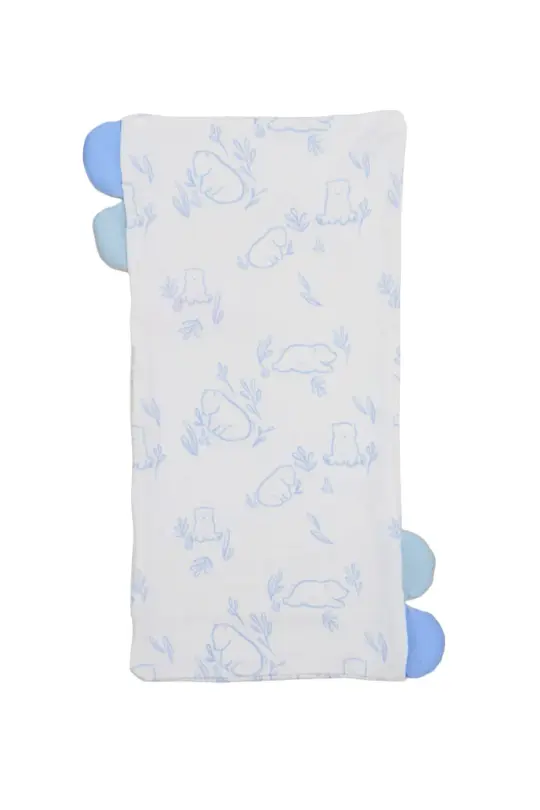 Bamboo Pillow Case - Blue Beary Best (Pillow not included)