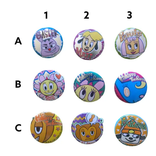 parappa the rapper pin