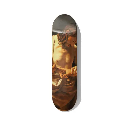 Caravaggio Saint John the Baptist Skateboard Art