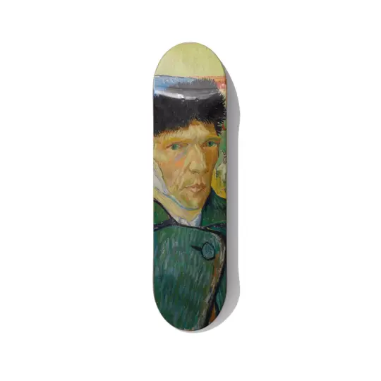 Van Gogh Bandaged Ear Skateboard Wall Art