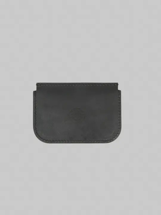 Samurai Jeans SJKCC26 Leather Card Case Black