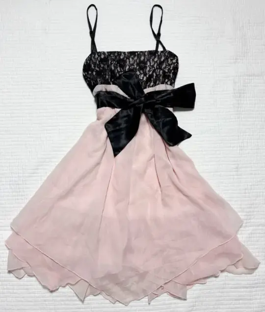 Pretty Blackpink Homecoming Dress ,A-Line Spaghetti Straps Chiffon Corset Summer Dress Cami Dress RS1070