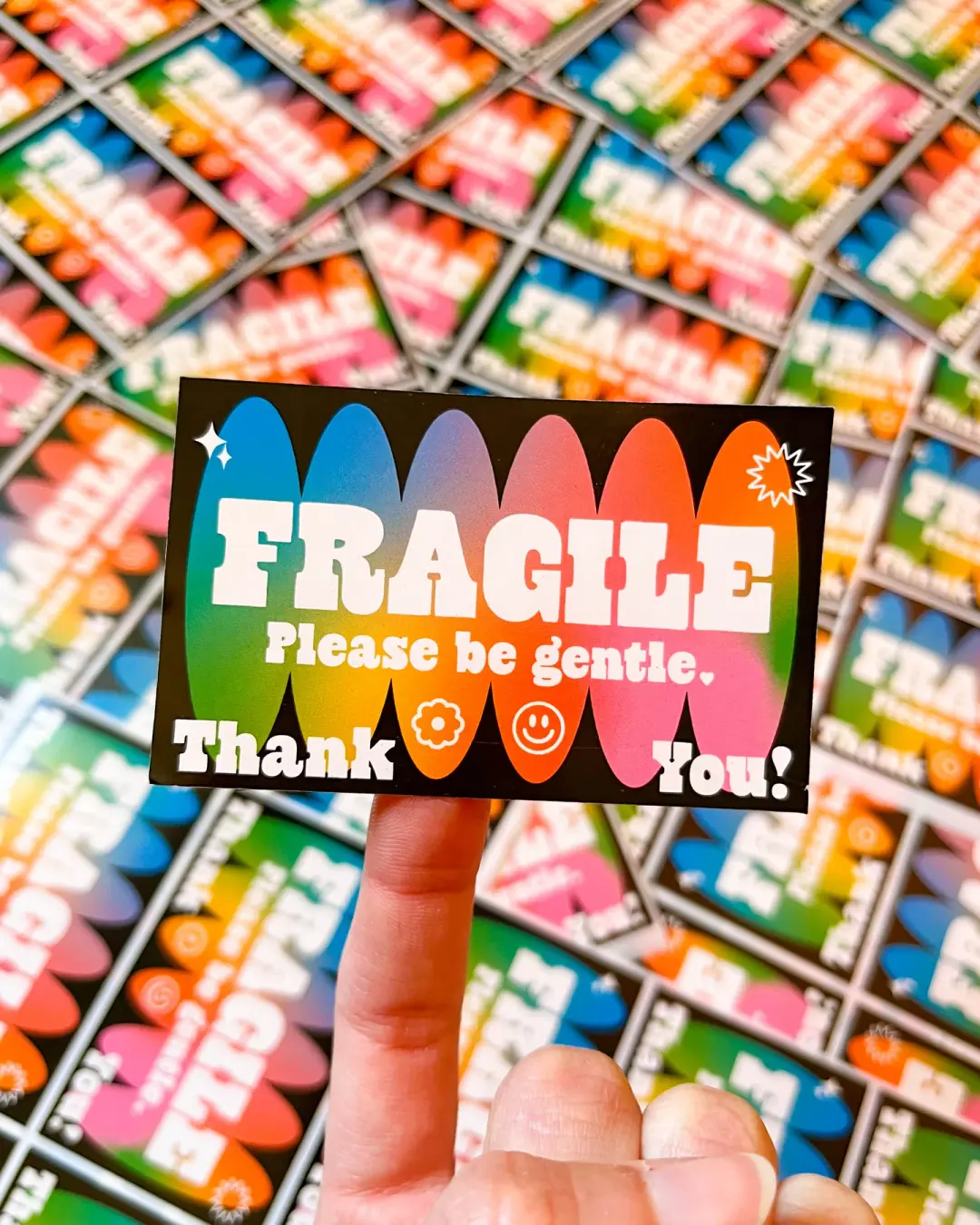 Fragile Sticker