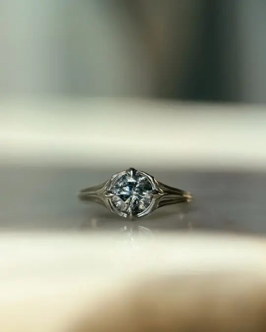 Rosette // 14kw + 1.31ct Diamond