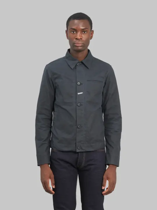Rogue Territory Waxed Canvas Supply Jacket Black Ridgeline