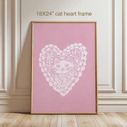 Custom Hand-Drawn Lace Pet Portrait- Scallop shape