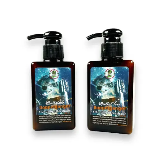 Doppelgänger F-Bombs Star Jelly Aftershave | LIMITED Edition! | Choose Mentholated or Non-Mentholated!