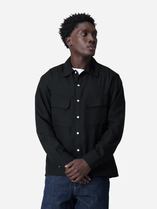 Western Overshirt ~ Black