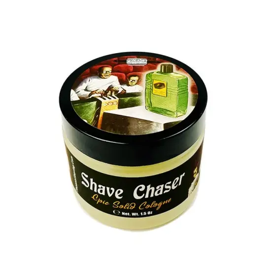 Shave Chaser Solid Cologne | Contains Prickly Pear Oil | Homage To An Iconic Classic!