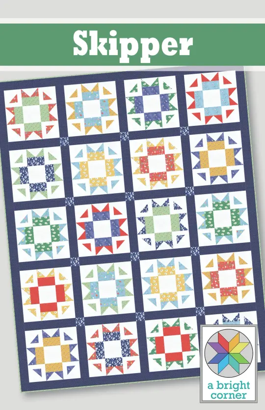 Skipper Quilt Pattern - PAPER pattern