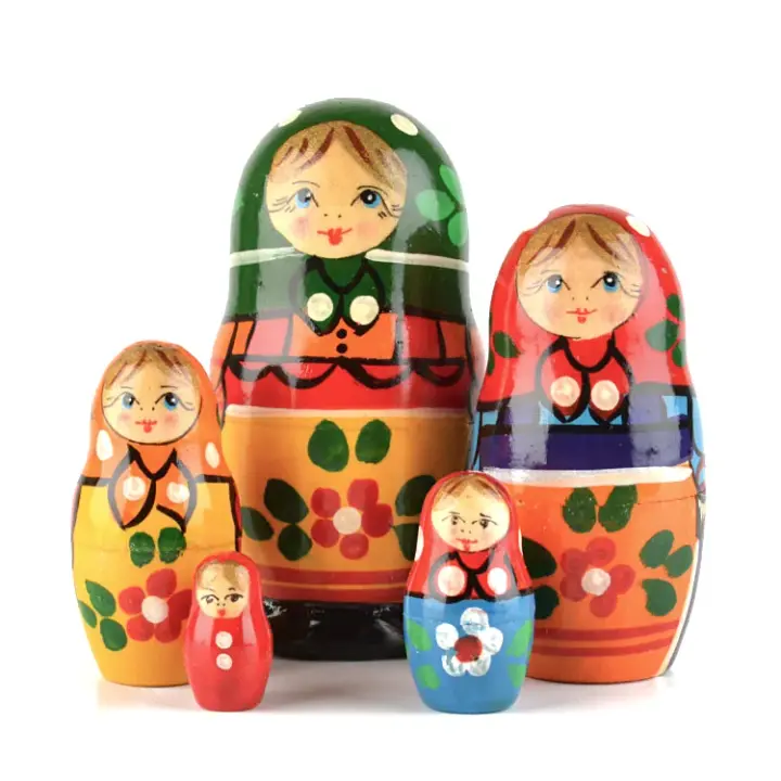 Small, Cute, and Colorful Matryoshka
