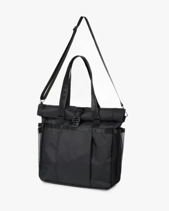 OGL XTAC Roll Top Tote Bag - Black