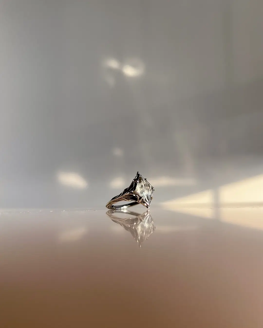 Snow Queen Pt III // 14kw + Aquamarine Sunstone