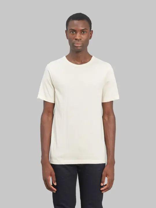 Merz b. Schwanen 1950s 5.5oz Loopwheeled Classic Fit T-Shirt Nature