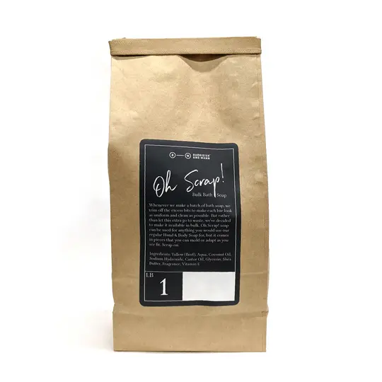 Oh Scrap! Bulk Bath Soap (Vegetable)
