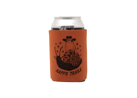 Orange Frog Can Holder