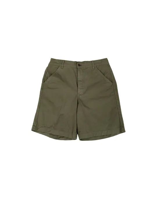 Norse Projects Kvitfjell Relaxed Cotton Twill Short Olive Night
