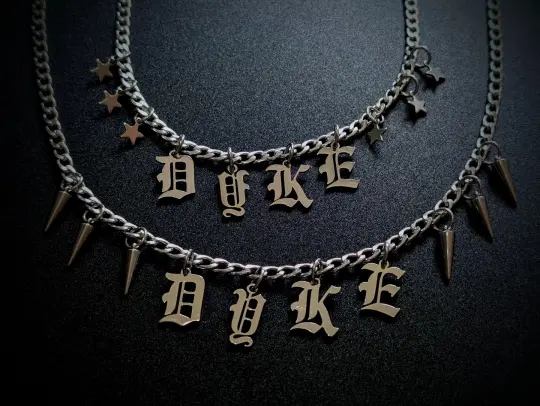 DYKE PRIDE NECKLACE