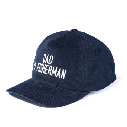 FIVE PANEL CORDUROY CAP / #1 FISHING DAD