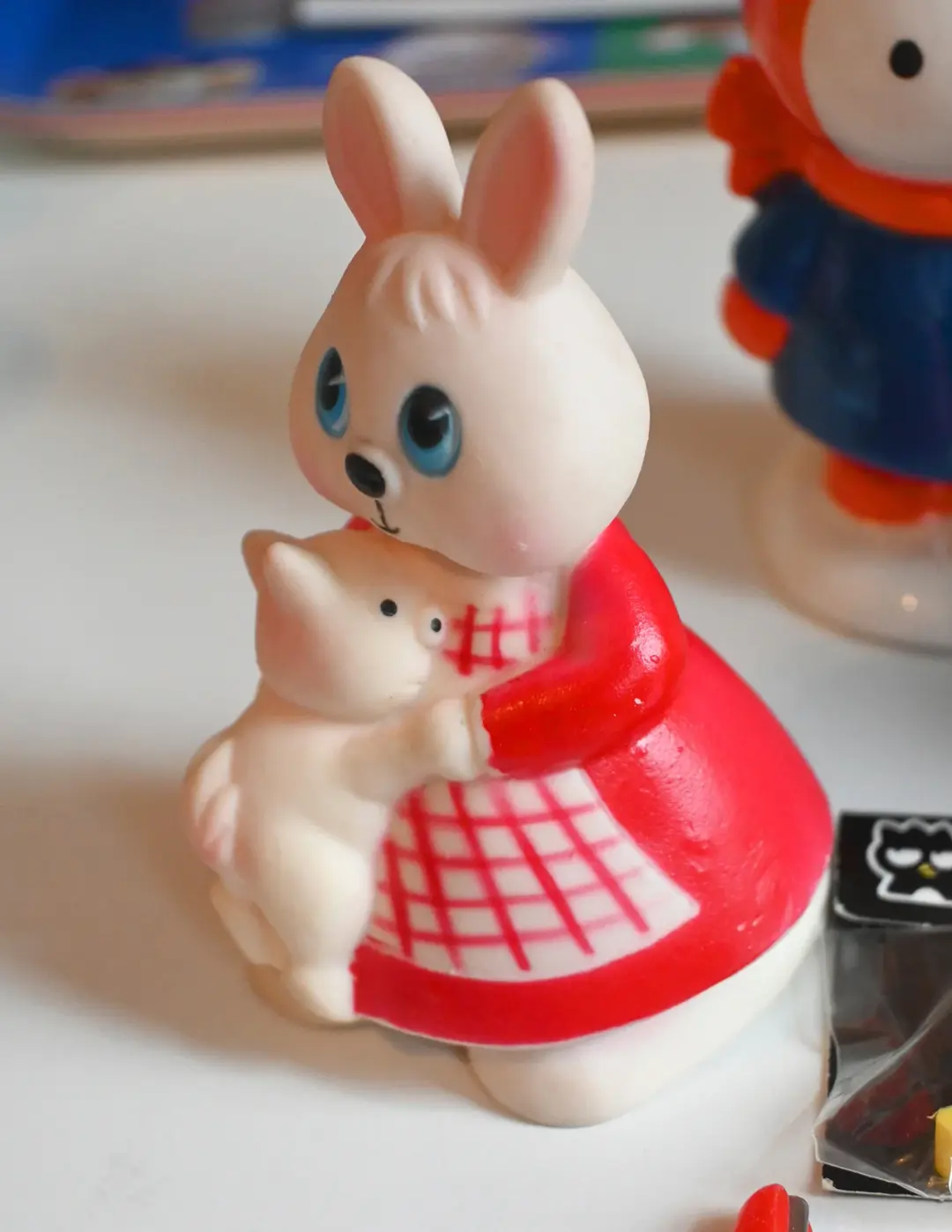 Rubber Bunny  (Vintage toy)