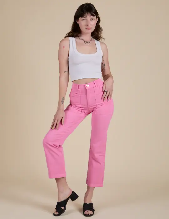 Work Pants - Bubblegum Pink