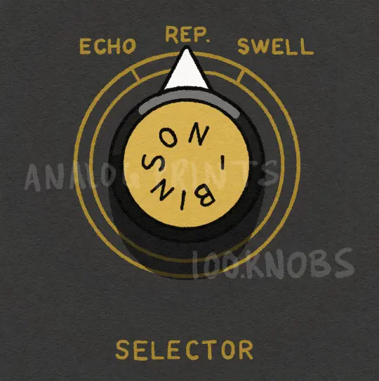 #100knobs 047/100 Mode Selector POSTER
