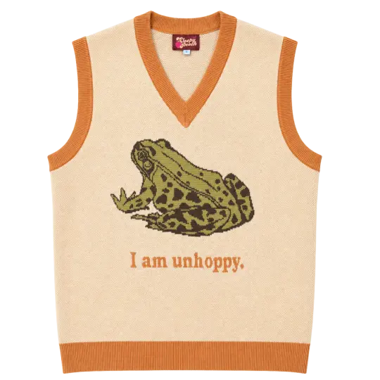 I Am Unhoppy Frog Vest
