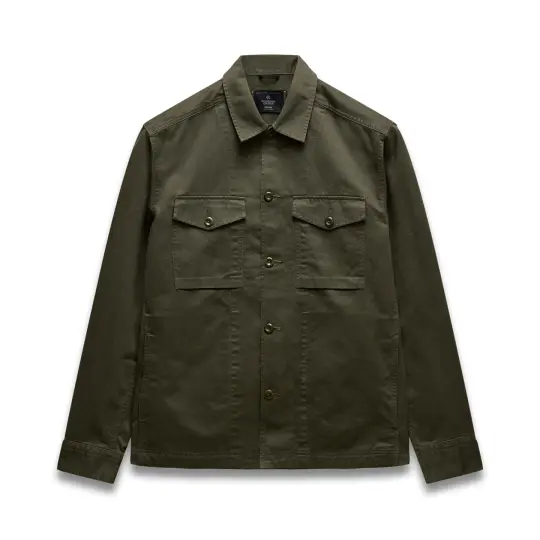 Cotton Chino Keeper Standard Overshirt