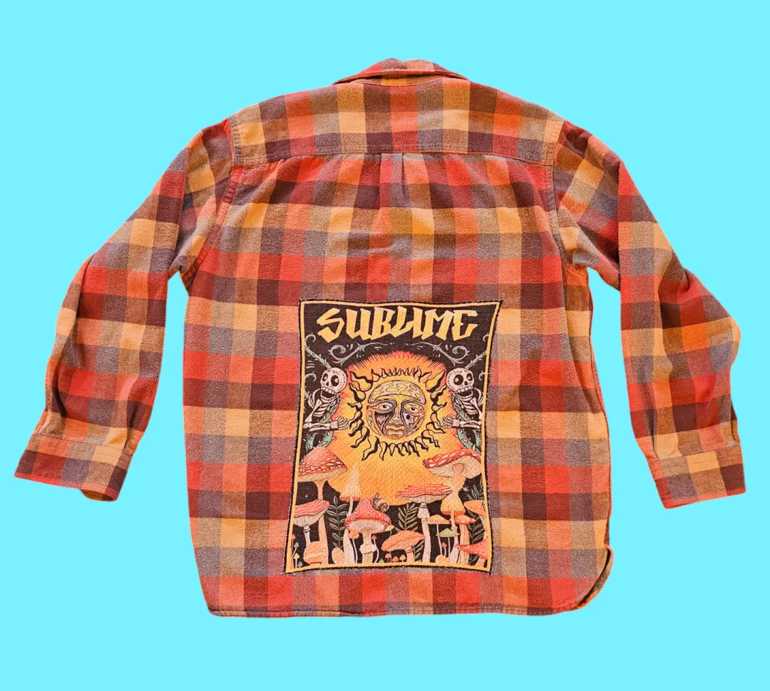 Sublime band flannel size L
