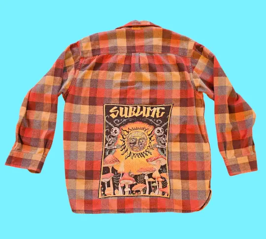 Sublime band flannel size L